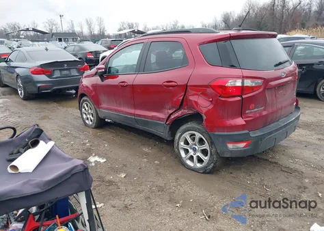 2021 Ford Ecosport Se z USA, uszkodzony, nr VIN MAJ6S3GL8MC410187